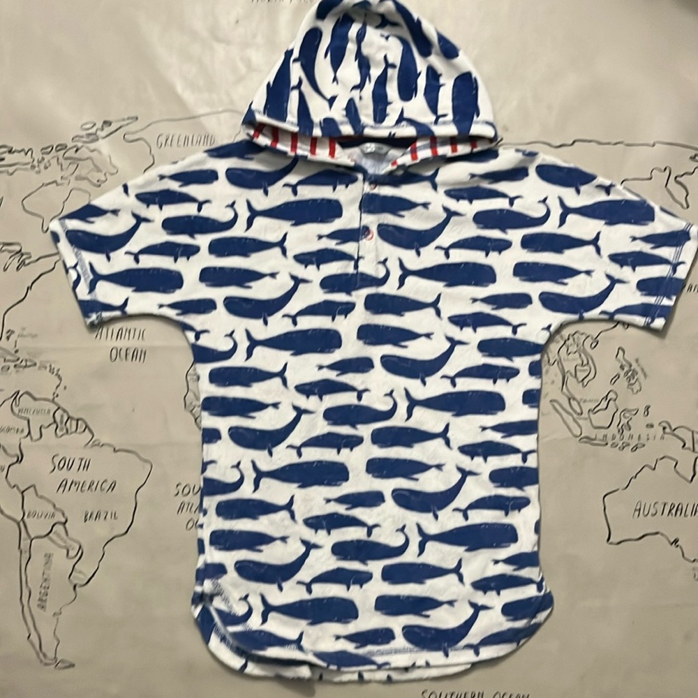 Mini Boden (baby Boden) towelling hoodie size 3-4 yr old